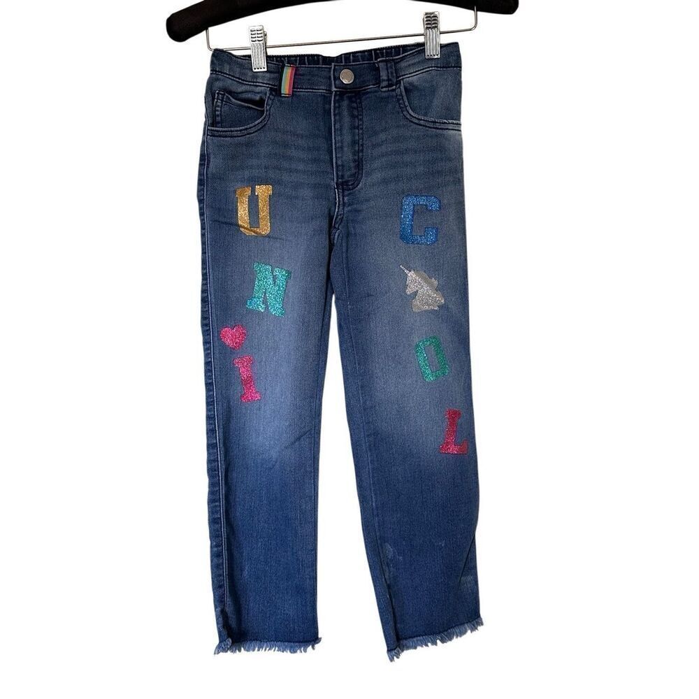 Girls 365 Kids from Garanimals Unicorn Embroidered Jeans Sz 6